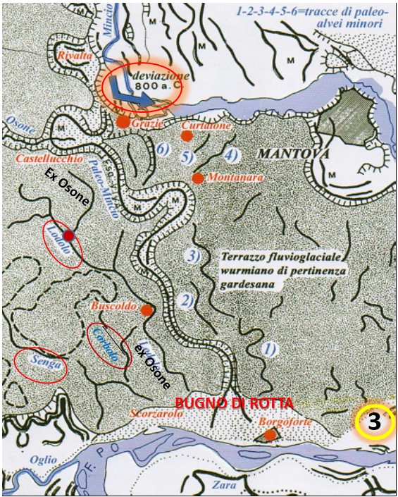 deviazione mappa