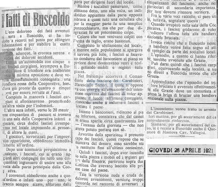 Voce 28 Aprile 1921